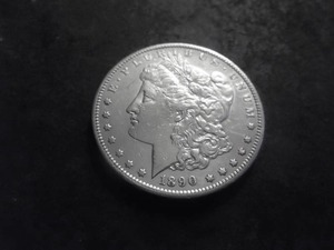 1890 S Morgan Silver Dollar