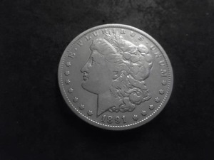 1891 CC Morgan Silver Dollar