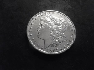 1897 Morgan Silver Dollar
