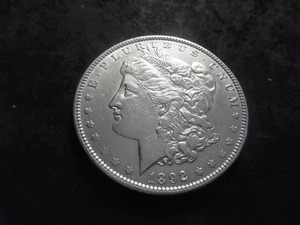 1892 Morgan Silver Dollar