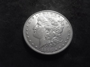 1898 Morgan Silver Dollar
