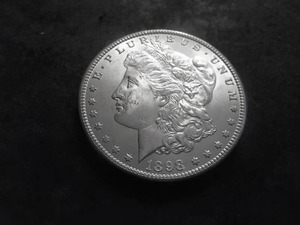 1898 O Morgan Silver Dollar