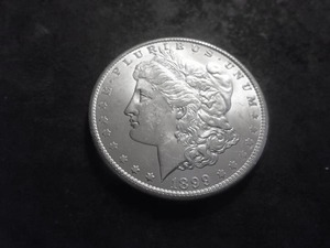 1899 O Morgan Silver Dollar
