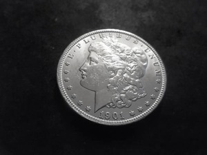 1901 O Morgan Silver Dollar