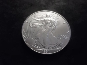 1998 US American Silver Eagle 1 OZ. .99 Fine MS From Unc. Roll