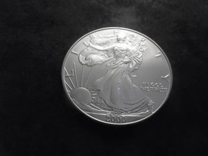 2000 US American Silver Eagle 1 OZ. .99 Fine MS From Unc. Roll