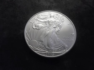 2009 US American Silver Eagle 1 OZ. .99 Fine MS From Unc. Roll