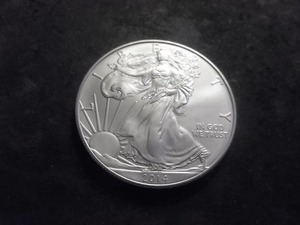 2014 US American Silver Eagle 1 OZ. .99 Fine MS From Unc. Roll