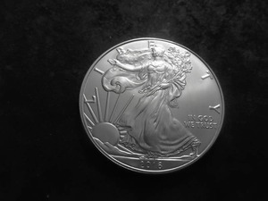 2016 US American Silver Eagle 1 OZ. .99 Fine MS From Unc. Roll