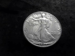 1947 D Walking Liberty Half Dollar