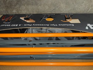 30 in. x 24 in. x 48 in. Steel Centipede Work Support Sawhorse with Exclusive Accessories