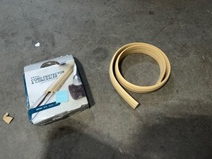 5 ft. Cord Protector with 3-Channels, Beige