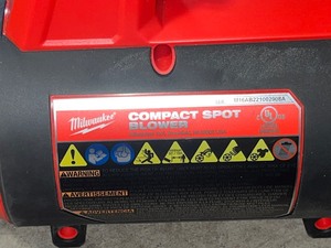 M12 12V Lithium-Ion Cordless Compact Spot Blower (Tool-Only)