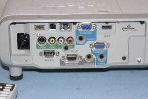lot 5 image: Epson PowerLite 535W Short-Throw  Wide Angle Ultra Bright WXGA Widescreen 3LCD Projector System