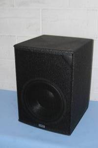 lot 60 image: ISP Technologies High Definition Pro Audio 12 Self-Powered Surface Mount Subwoofer  Sub  Bass