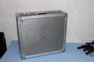lot 77 image: Cadence Heavy Duty Hard Sided ATA Rated Travel  Shipping  Storage Equipment Road Case w Hinged Lid