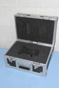 lot 110 image: Hard Sided Foam Lined ATA Rated Travel  Shipping  Equipment Storage Case