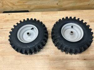 lot 22 image: CARLISLE Set of Snow Blower Tires (13 x 4.00 - 6 NHS)