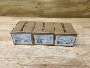lot 24 image: KWIKSET Lot of 3- Deadbolts (96600-715)