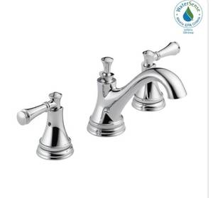 lot 11 image: DELTA Silverton 8 in. Widespread 2-Handle Bathroom Faucet in Chrome
