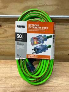 lot 12 image: PRIME Outdoor Extension Cord (50 ft.)