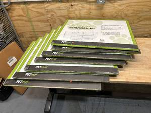 lot 80 image: PET STUFF Lot of 7-  2PC Pet Fence Extension Kits- 30