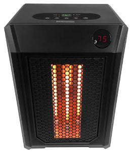 lot 28 image: WEWARM 1,500-Watt Electric Infrared Portable Space Heater with 4-Elements and Remote