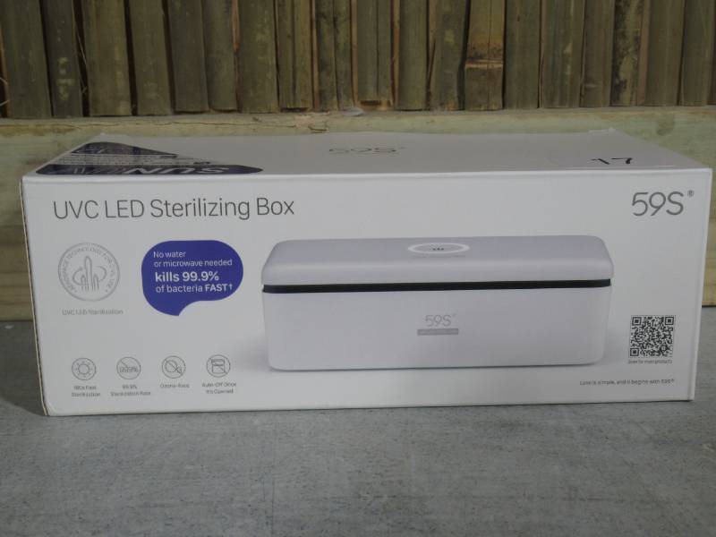 lot 95 image: 59S UVC-LED-S2-W Multifunctional sterilizer box white
