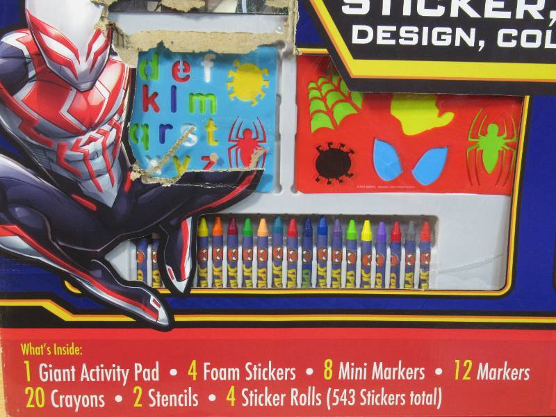 Bendon Marvel Spider-Man Giant Coloring and Activity Book - 10.75 x 16