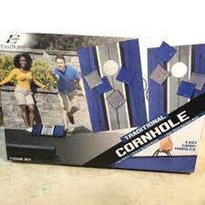 lot 10 image: EastPoint Sports American Cornhole Board Traditional Summer Game Beanbag Blue