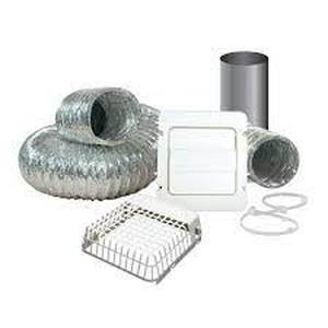 lot 103 image: Everbilt 4 in. x 8 ft. Dryer Vent Kit with Guard