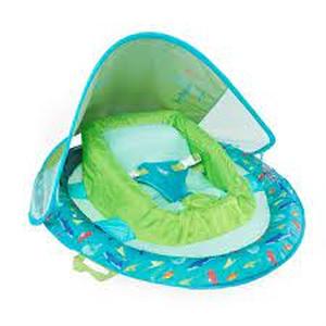 lot 124 image: Swimways Infant Baby Spring Float - Green