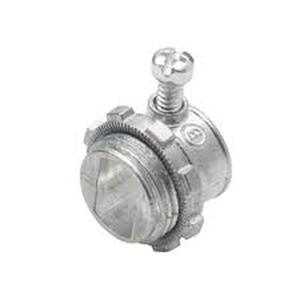 lot 126 image: 100 pack - Bridgeport 501-DC2 38 ACMC Set Screw Cable Connectors