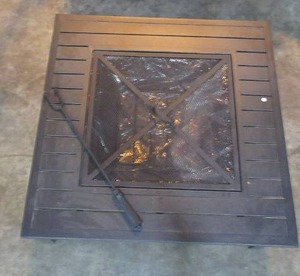 lot 708 image: Project 62 Fire Table