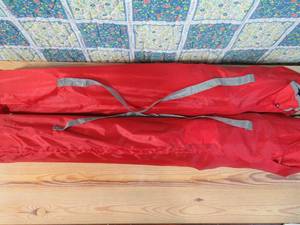 lot 69 image: 2 Folding Quad Chairs, Red