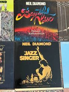 Lot of 12 Vintage Records Neil Diamond, Three Dog Night, Barbara Steisand and More