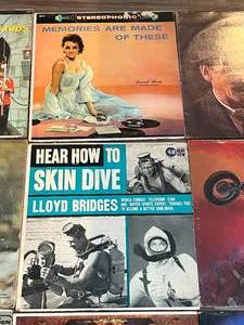 Lot of 12 Vintage Records Peter, Paul, and Mary, Meat Loaf, and Frank Sinatra