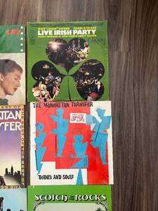 Lot of 12 Vintage Records Bill Cosby, Manhattan Transfer and More