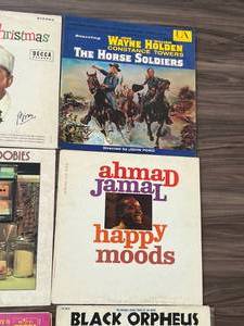 Lot of 10 Vintage Records Trapp Family Singers, the Doobies, and More
