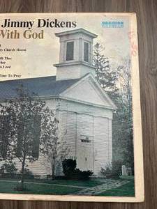 Little Jimmy Dickens - Alone with God Vintage Record