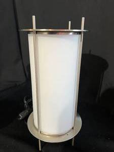 Pair of 2 White Modern Lamps