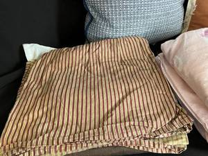 Throw Pillows and Bedding Lot