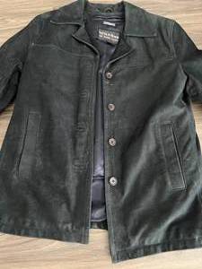Wilsons Black Leather Jacket with 3M Thinsulate Material