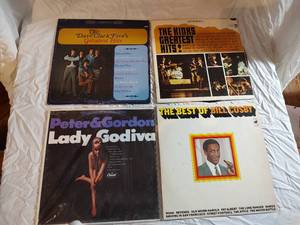 4 records Peter&Gordon, The Dave Clark Fives, The Kings and Bill Cosby