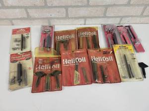 lot 54 image: Large Lot of SAE Heli-Coil Thread Repair Kits