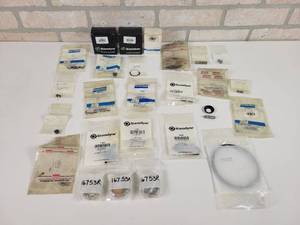lot 57 image: NOS - STANADYNE Throttle Shafts, Washers, Seals, O-Rings, Arm, Springs and More  - See Description for Details
