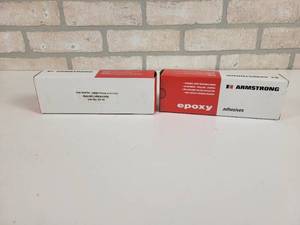 lot 76 image: (2) NOS - Armstrong 2-Part Epoxy Adhesive - Part No. A12