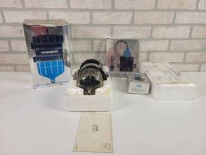 lot 80 image: NOS - Scavenger 3 Diesel Fuel FilterWater Separator (Model 3), Scavenger 3 Discharge Valve (Model 282) and Water ProbeDash Panel (Model 281)
