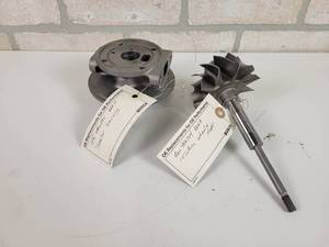 lot 153 image: GARRETT TE0648 Turbo Parts - See Description for Details