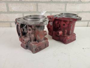 lot 286 image: (2) Diesel Fuel Injection Pump Body Housings - Part No. 85146